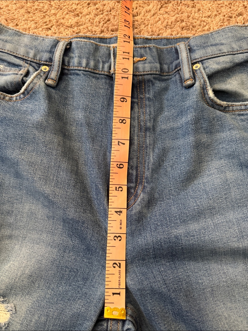 Hudson Remi High-Rise Straight Ankle Jeans - Destructive Lucent Wash Size 27 - Picture 8 of 11